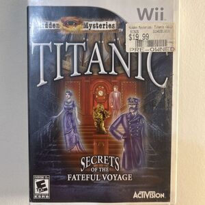 Hidden Mysteries: Titanic - Secrets of the Fateful Voyage (Nintendo Wii, 2009)
